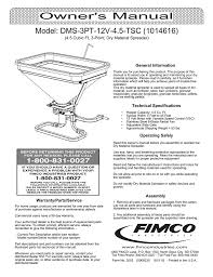 Fimco 5302045 Manual Manualzz Com