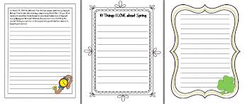 Ready To Go Spring Writing Prompts Scholastic
