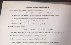 1) write a balanced equation for the reaction of sulfuric acid with gallium hydroxide to form water and gallium sulfate can be made with 145 grams of sulfuric acid and 320 grams of gallium hydroxide. Solved Limiting Reagent Worksheet 1 Given The Followi Chegg Com