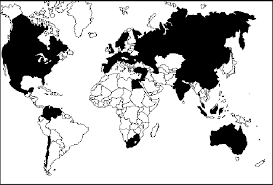 Ver más ideas sobre mapas, mapas del mundo, mapa historico. Mapa Mundi Ilustrando Os Paises Onde A Terapia Larval E Utilizada Download Scientific Diagram