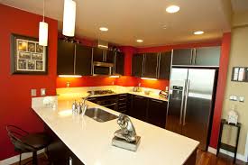 See more ideas about red kitchen, red kitchen walls, red walls. 75 Beautiful Red Kitchen With Brown Cabinets Pictures Ideas June 2021 Houzz