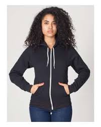 American Apparel Unisex Flex Fleece Zip Hoodie F497