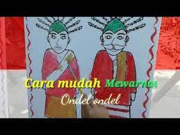 Hand draw skecht of ondel ondel big jakarta traditional. Contoh Gambar Mewarnai Ondel Ondel Mewarnai Cerita Terbaru Lucu Sedih Humor Kocak Romantis