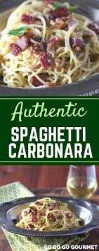 This Easy Authentic Spaghetti Carbonara Is Even Better Than The Pioneer Woman Recipe With Italian Recipes Authentic Spaghetti Carbonara Easy Carbonara Recipe