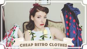 Cheap Vintage Retro Clothes Is It Worth It Cc