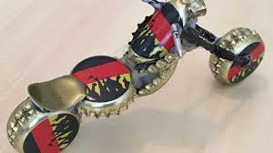 Harley Davidson Custom Moto De Tampas De Garrafa Kronkorken Basteln Mit Kronkorken Flaschenverschlusse