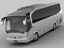 3d Model Mercedes Tourino Tour In 2020 Mercedes 3d Model Model