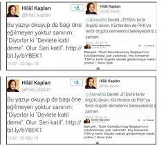 Hilal kaplan, cevap hakkını kullanmak için bağlandığı habertürk ekranarında, kanalda çalışırken tutuklanan kanal yöneticilerinin. Hilal Kaplan En Twitter Asker Mustafa Saadeti Secti Diyen Cankirili Mustafa Ile Komutanimizin Yolundan Bir Tas Kaldirabildiysek Ne Mutlu Bize Diyen Sinoplu Kazim In Vatanperverligini Dilan I Seven Agrili Muhammed Ile Https T Co 1jicyur1qt