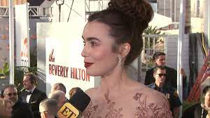 EXCLUSIVE: Lily Collins Talks Naked Instagram, Golden Globes: 'Meryl Streep  Knows my Name!'