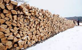 Wooden pallets also work good. The Best Way To Stack Firewood Canadian Or Scandinavian Union Wood Co