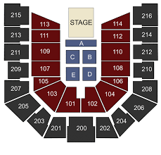 Cintas Center Cincinnati Oh Seating Chart Stage