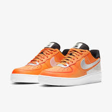 Nike air force 1 white orange mens athletic shoes size 14 040103. 3m X Nike Air Force 1 Total Orange Grailify