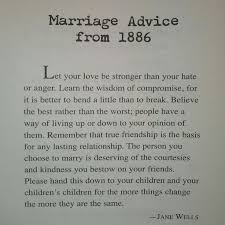 Maybe you would like to learn more about one of these? Marriage Advice From 1886 Not Just Marriage Advice But Life Advice Marriage Advice Quotes Marriage Advice Marriage Tips