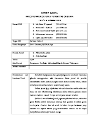 Wandasari, yulisa (2017) melakukan penelitian tentang implementasi gerakan literasi sekolah (gls) sebagai pembentuk pendidikan berkarakter. Contoh Review Jurnal Farmasi