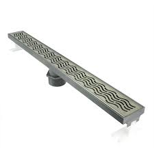 Quartz By Aco 36 In L Stainless Steel Floor Drain Lowes Com In 2021 Plastic Flooring Floor Drains Shower Installation