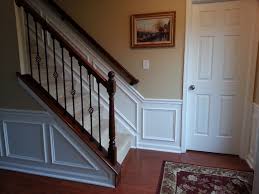 Stairlifts are motorized seats attached to a fixed track close to the inner stair rail and are used to carry people up and down stairs. Hall And Stairway Trim Work Low Maintenance Shadow Boxes All About The House
