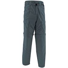 White Sierra Trail Convertible Pant For Men