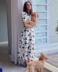فستان فرح الهادي من شي ان Floral Print Contrast Lace Belted Dress Shein Belted Dress Dresses Floral Prints