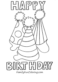 Happy birthday coloring pages are a fun, easy and free way to tell someone that you're glad they were born. Top 14 Happy Birthday Coloring Sheets Free To Download In Pdf Format