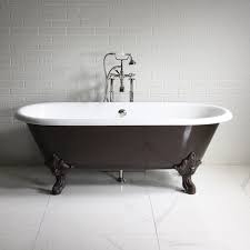 Cast iron chrome roll top clawfoot. Any Solid Color Cardigan 66 66 Cast Iron Double Ended Clawfoot Tub And Drain
