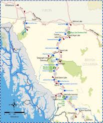 Highway 37 Map Province Of British Columbia In 2019