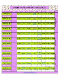 12 Week Half Marathon Training Plan Jpg Marathon Training Plan Half Marathon Training Plan Marathon Training