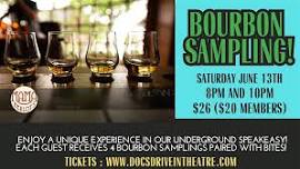 Bourbon Sampling at the Speakeasy
