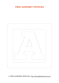 Check spelling or type a new query. Block Letter Alphabet Stencils Outline Freealphabetstencils Com