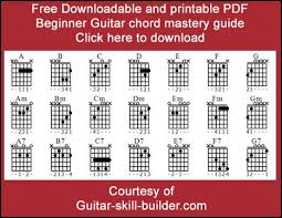 Beginner Guitar Chords Basic Guitar Chords That Everyone Uses