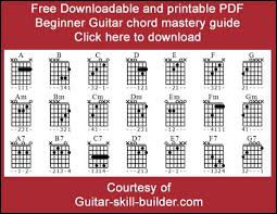 beginner guitar chords basic guitar chords that everyone uses