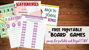 Have fun playing free math flash cards. 17 Free Printable Board Games Your Kids Will Love Hess Un Academy