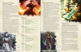Sorcerous Origin Seasonal D D Dungeons And Dragons Dungeons And Dragons Homebrew Dungeons And Dragons Characters