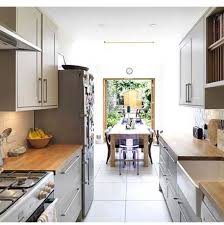 Interior design ideas by house & garden. Designing The Narrowest Of Galley Kitchens Cute766