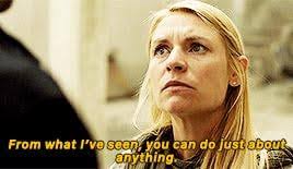 Tyranny of Secrets" is Carrie Mathison's 2020 autobiography, whose  revelations sparked a global debate about counter-espionage and  counter-terrorism. (Homeland