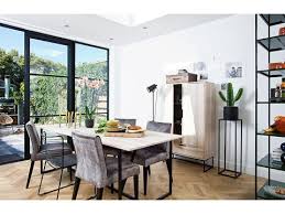 Ask for options or visit our store to select fabric. Silas Dining Table Ash Brushed Sydney Fsc