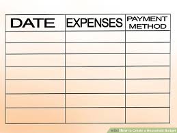 how to create a household budget with examples wikihow