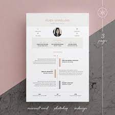 You've got two to four seconds to grab a potential employer's interest with your cover letter, according to romona camarata, regional director for r.l. Ruby Resume Cv Template Word Photoshop Indesign Professional Resume Design Cover Letter Insta Resume Design Resume Design Creative Cv Template Word