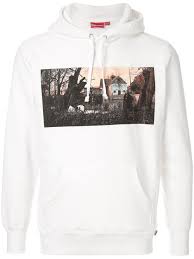 Black And White Supreme Hoodie Black Sabbath Hoodie In White Hoodies Black Sabbath Black