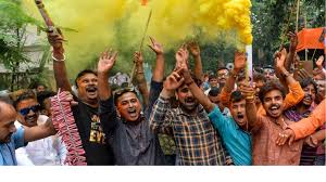 India Election Results 2019 Modi Dedicates Victory To Indians Bbc News