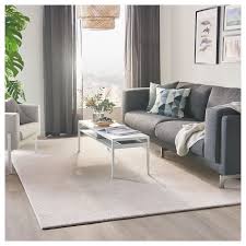 Tyvelse Teppich Kurzflor Elfenbeinweiss 200x300 Cm Ikea Deutschland Ikea Teppich Getuftet