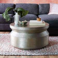 Check spelling or type a new query. Hammered Metal Accordion Coffee Table