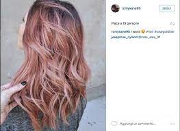 Fermaglio per capelli oro rosa: Oro Rosa Il Colore Per Capelli Piu Trendy Del Momento La Repubblica