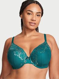 Buy Victoria's Secret Black Ivy Green Floral Full Cup Bra from Next Ireland