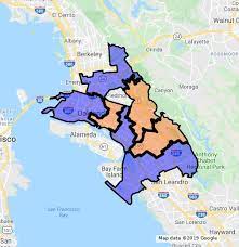 Oakland City Council District Map Oakland City Council Districts Google My Maps