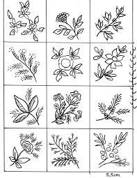 confettis on avance et quelques motifs facilececile de broderie fleurs a la main idees coloriage sucette