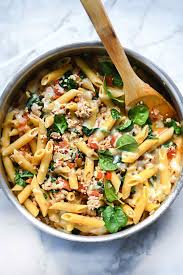 These 2 recipes feature nutritious lentils taking center stage in these dishes. One Pot Pasta With Ground Turkey Spinach Foodiecrush