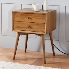 52 cm w x 48 cm d x 68 cm h. Mid Century Nightstand Acorn Mid Century Nightstand Mid Century Bed Nightstand Decor