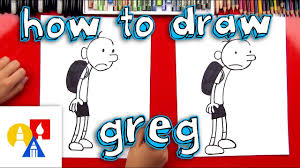 How To Draw Greg From Diary Of A Wimpy Kid Wimpy Kid Art For Kids Hub Cartooning 4 Kids