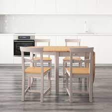 Fusion in here means that table and chairs are combine which is back of the chairs are made shaped just like table's shape, it's use to fit the chairs in the corner of table so it will save space when chairs are pushed in. 10 Best Ikea Kitchen Tables And Dining Sets Small Space Dining Tables From Ikea