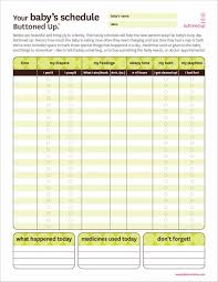 free 12 baby feeding schedule samples templates in word pdf